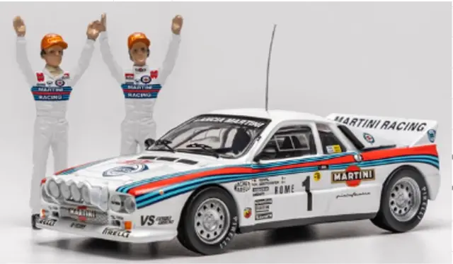 [予約] イクソ 1/43 ランチア 037 ラリー Evo 1983 ラリー モンテカルロ ウィナー No.1 W.ロールル / C.ガイストドルファー　SPRM00283