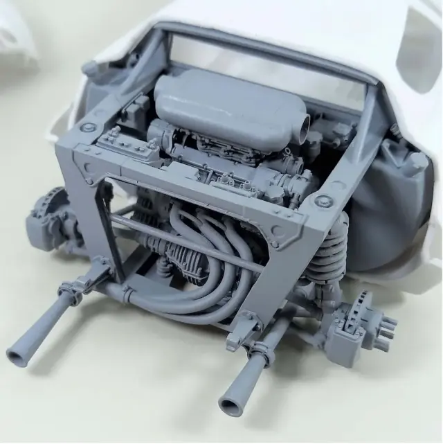 [予約] GP modeling  1/24 3Dプリントパーツ ランチア ストラトス 12V エンジンパーツセット ハセガワ対応　GPM-STR12V