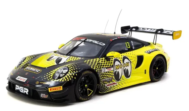 [予約] ターマック 1/18 ポルシェ 911 GT3 R GTワールドチャレンジ アジア 2025 ファントム グローバル レーシングウィナー / アダリー・フォン T18-008-25FUJ13