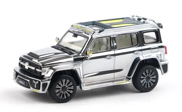 [予約] Xカートイズ 1/64 サイバースペース サイバータンク300 クロームシルバー　T18-03