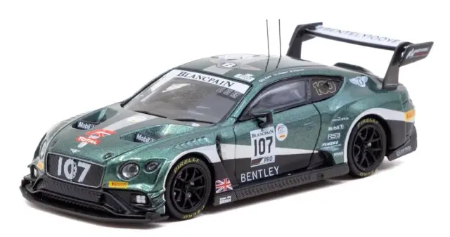 [予約] ターマック 1/64 ベントレー コンチネンタル GT3 スパ フランコルシャン24h 2019 ジュール グーノン / スティーブン ケイン / ジョーダン ペッパー　T64-030-19SPA107
