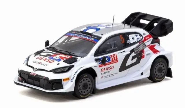 [予約] ターマック 1/64 トヨタ GR YARIS Rally1 HYBRID ラリー フィンランド 2024 サミ パヤリ / エンニ メルコネン モデルカー トレーディングカード コンボセット　T64-085-24FR05