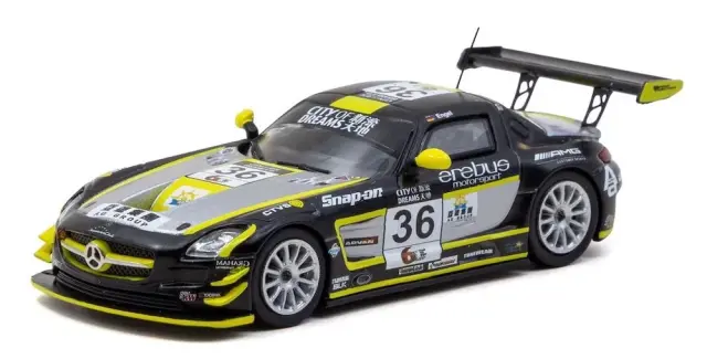 [予約] ターマック 1/64 メルセデス ベンツ SLS AMG GT3 2013 マカオGTカップ マロ エンゲル　T64-087-13MGP36