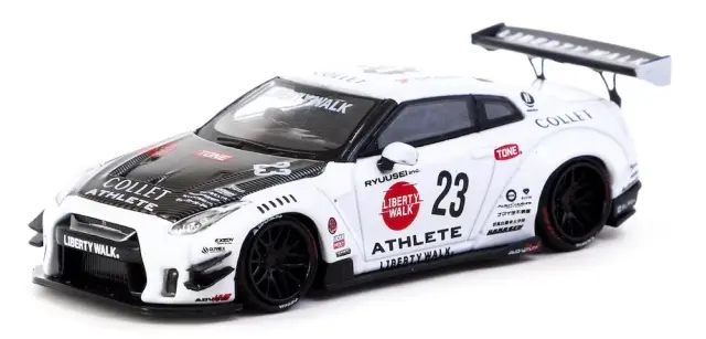 [予約] ターマック 1/64 LB-WORKS ニッサン GT-R R35 タイプ2 ホワイト T64-090-WH
