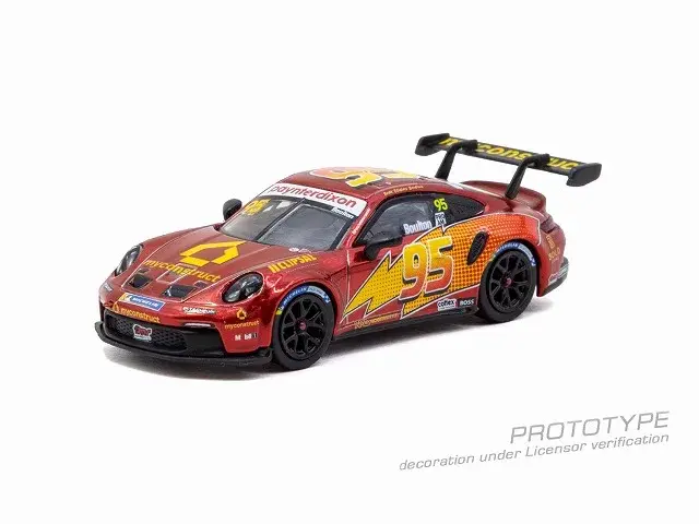 [予約] ターマックワークス 1/64 ポルシェ 911 GT3 カップ(992) ポルシェ カレラカップ・オーストラリア 2025 ブレット・ボールトン　T64-093-25CCA95