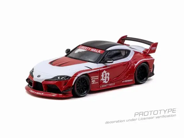 [予約] ターマックワークス 1/64 LB-WORKS トヨタ スープラ (A90) レッド　T64-109-RD