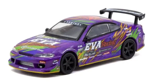[予約] ターマック 1/64 エヴァRT初号機 ニッサン シルビアS15 VERTEXエアロ仕様　T64G-023-EVA01