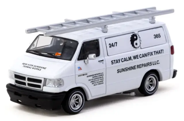 [予約] ターマック 1/64 ダッジ バン ニューヨーク サンシャイン T64G-032-NYS
