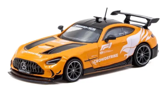 [予約] ターマック 1/64 メルセデス ベンツ AMG GT ブラックシリーズ 2025 イギリスGP セーフティカー　T64G-042-SCB