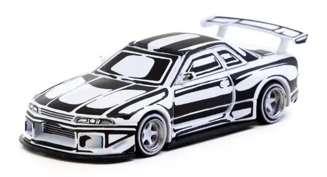 [予約] ターマック 1/64 ニッサン スカイライン (R32) ワイドボディ デザイン ジョシュア ヴィーデス　T64G-061-JV