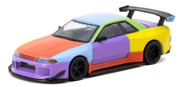 [予約] ターマック 1/64 ニッサン スカイライン (R32) ワイドボディ ショーン ウォザースプーン　T64G-061-SEAN