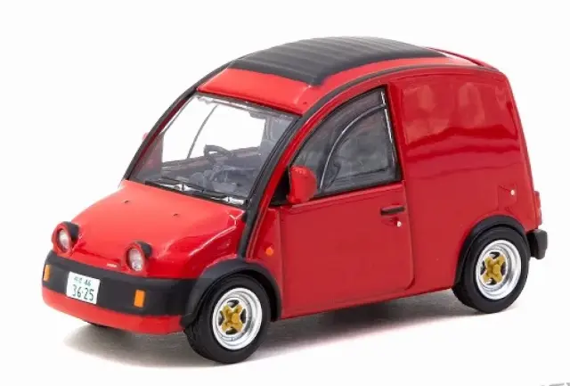 [予約] ターマック 1/64 ニッサン Sカーゴ レッド　T64G-073-RE