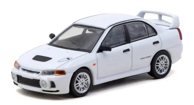 [予約] ターマック 1/64 ミツビシ ランサー エボリューション4 RS ホワイト　T64G-076-WH