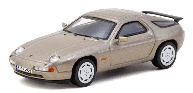 [予約] ターマック 1/64 ポルシェ 928 S4 プラチナメタリック　T64G-085-PM