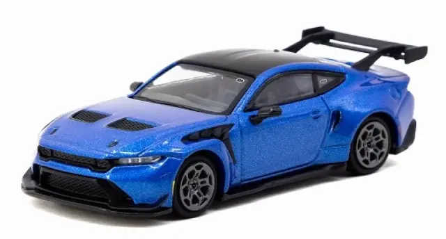 [予約] ターマック 1/64 フォード マスタング GTD ブルー　T64G-086-BL