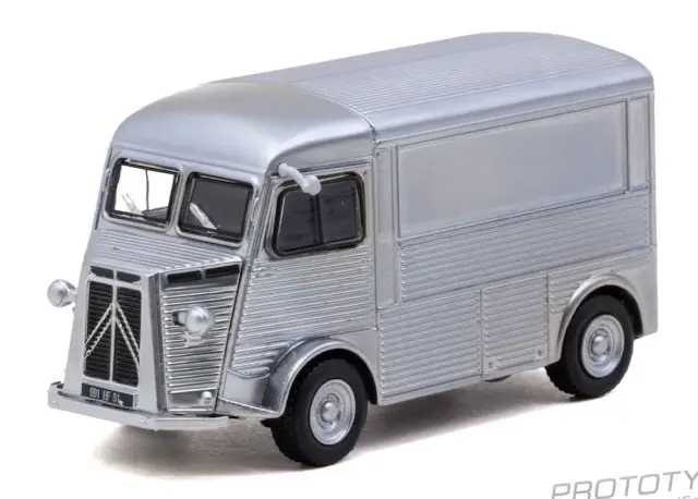 [予約] ターマック 1/64 シトロエン タイプH シルバー　T64G-102-SL