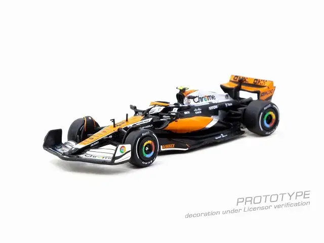 [予約] ターマックワークス 1/64 マクラーレン MCL60 イギリスグランプリ 2023 ランド・ノリス　T64G-F070-LN2