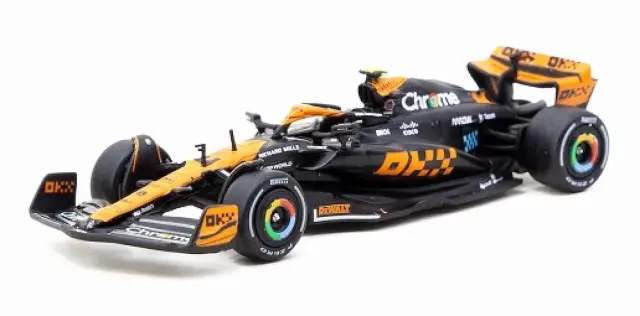 予約] MINI-GT 1/64 マクラーレン F1 MCL38 2024 No.4 モナコブドウ