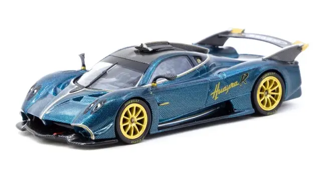 [予約] ターマックワークス 1/64 パガーニ ウアイラR ターコイズカーボンファイバー　T64G-TL035-TCF