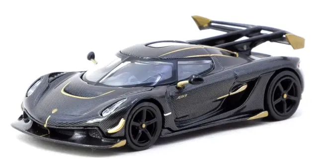 [予約] ターマックワークス 1/64 ケーニグセグ ジェスコ アタック ブラックカーボンファイバー スペシャルエディション　T64G-TL052-BCF