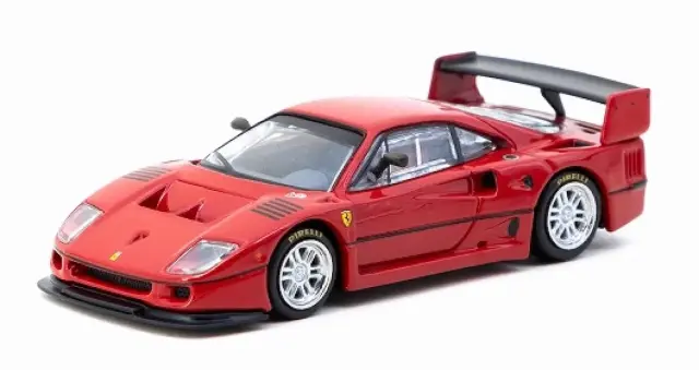 予約] ターマックワークス 1/64 フェラーリ F40 GTE レッド - 1/64