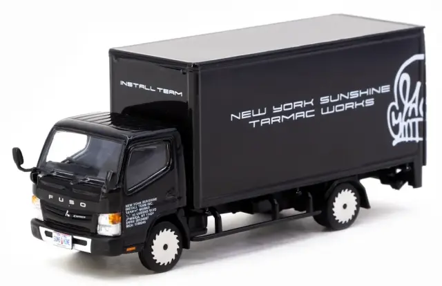 [予約] ターマック 1/64 ミツビシ ふそう キャンター ボックストラック ニューヨーク サンシャイン T64T-TL002-NYS