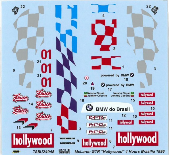 Vector 1 Decals (ベクター ワン デカール) 1/20 フェラーリ 248 F1