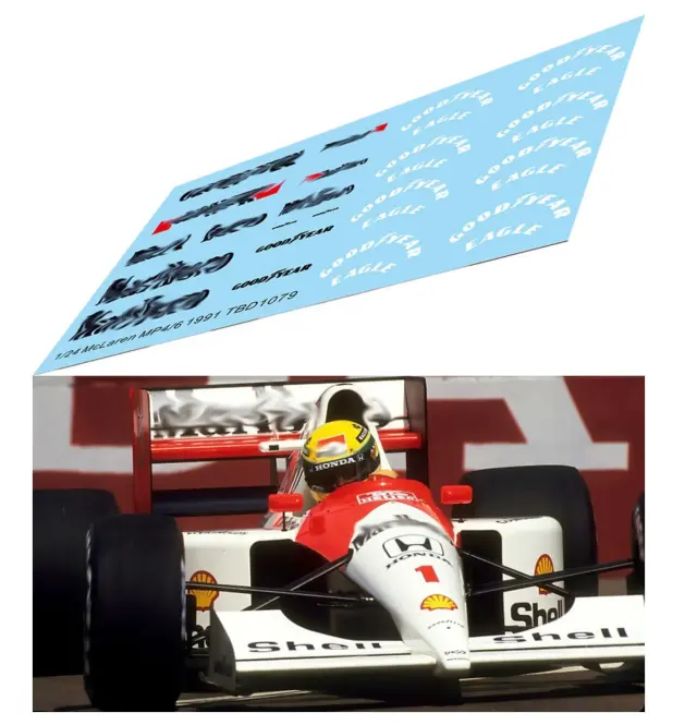 ミュージアムコレクション 1/24 マクラーレン MP4/6 マルボロ タバコ