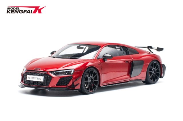 予約] ケンファイ 1/18 アウディ R8 GT RWD レッド フル開閉モデル TK 