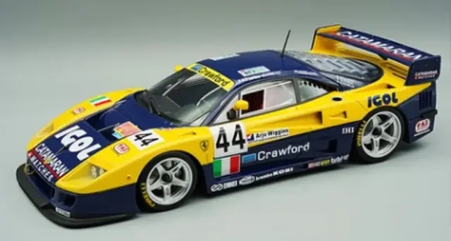 [予約] テクノモデル 1/12 フェラーリ F40 LM ドライバー 24h 1996 L.デラノーチェ / A.オロフソン / C.ローゼンブラッド　TM12-03B