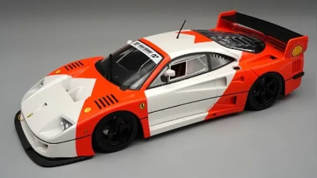 [予約] テクノモデル 1/12 フェラーリ F40 LM 1996 レッド ホワイト w/ブラックホイール　TM12-17D