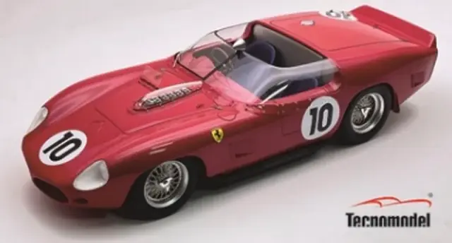 [予約] テクノモデル 1/18 フェラーリ 250 TR61 ル・マン 1961 ウィナー No.10 O. ジャンドビアン / P. ヒル　TM18-231B