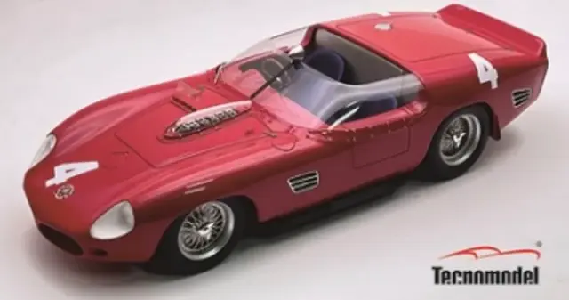 [予約] テクノモデル 1/18 フェラーリ 250 TR61 ペスカーラGP 1961 ウィナー No.4 L. バンディーニ / G. スカルラッティ　TM18-231G