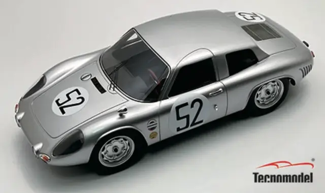 [予約] テクノモデル 1/18 ポルシェ 356B カレラ 2000 GS GT デイトナ 2000km 1964 No.52 E.バース - H.リンジ - J.ボニエ　TM18-305C