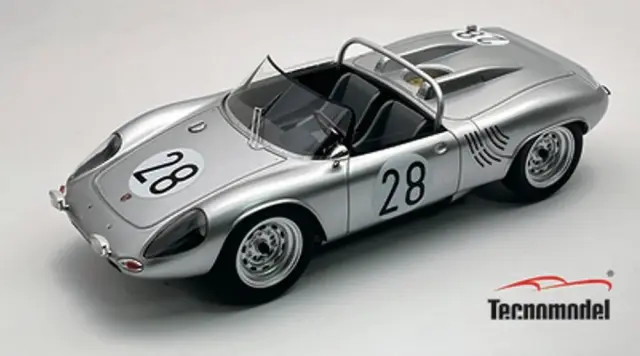 [予約] テクノモデル 1/18 ポルシェ 718 WRS ルマン 1963 No.28 E. バルト / H. リンゲ　TM18-306B