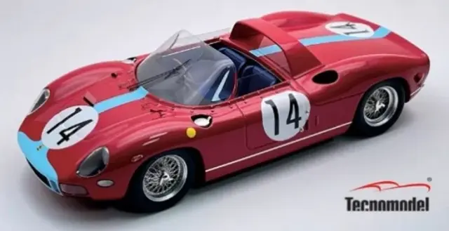 予約] テクノモデル 1/18 フェラーリ 330P ルマン24h 1964 2位入賞車