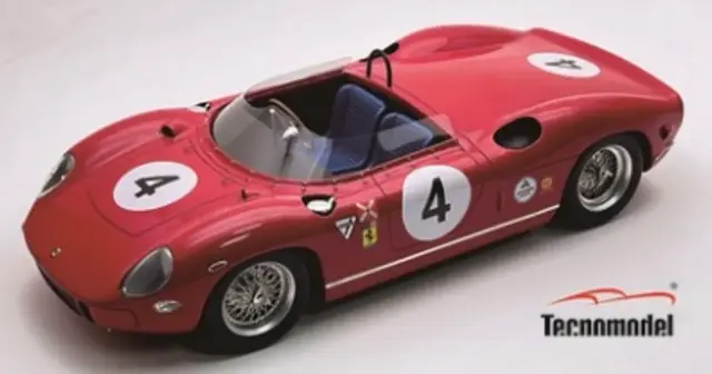 [予約] テクノモデル 1/18 フェラーリ 330P カナダ・モスポート 1964 ウィナー No.4 ペドロ・ロドリゲス　TM18-310D
