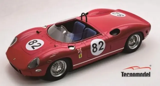 [予約] テクノモデル 1/18 フェラーリ 330P ブリッジハンプトン500km 1964 No.82 NART ジョン・フルプ　TM18-310E