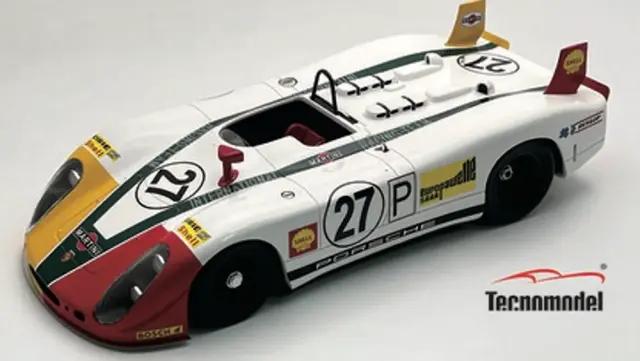 [予約] テクノモデル 1/18 ポルシェ 908-02 LH Flunder イモラ500km 1969 No.5 ヴィック・エルフォード - ハンス・ヘルマン　TM18-328C