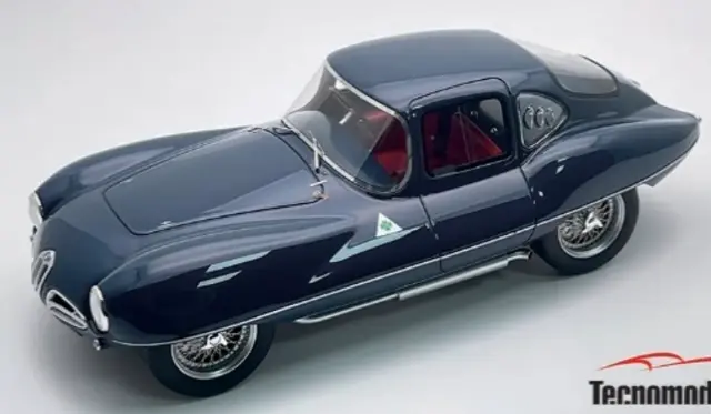 [予約] テクノモデル 1/18 アルファロメオ C52 ディスコ・ヴォランテ クーペ 1953 アペニンブルー　TM18-329E