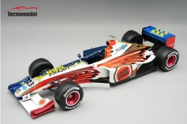 [予約] テクノモデル 1/18 BAR スーパーテック フランスGP No.23 1999 リカルド・ゾンタ (レインタイヤ車)　TM18-346A