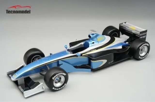 [予約] テクノモデル 1/18 BAR スーパーテック スペインGP 1999 テストカー ジャック・ヴィルヌーヴ　TM18-346D