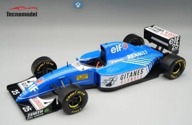 [予約] テクノモデル 1/18 リジェ JS39 南アフリカGP No.25 1993 マーティン・ブランドル　TM18-354B