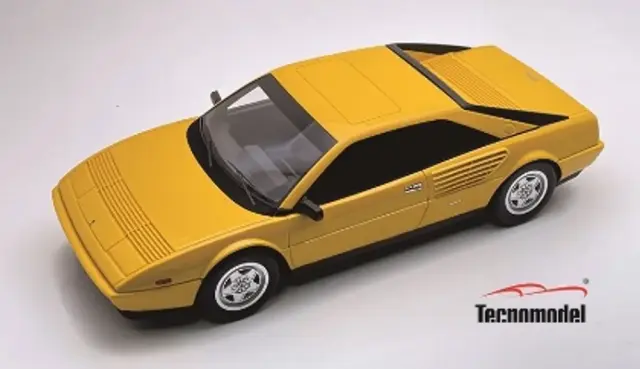 [予約] テクノモデル 1/18 フェラーリ モンディアル 3.2 1985 モデナイエロー　TM18-355C