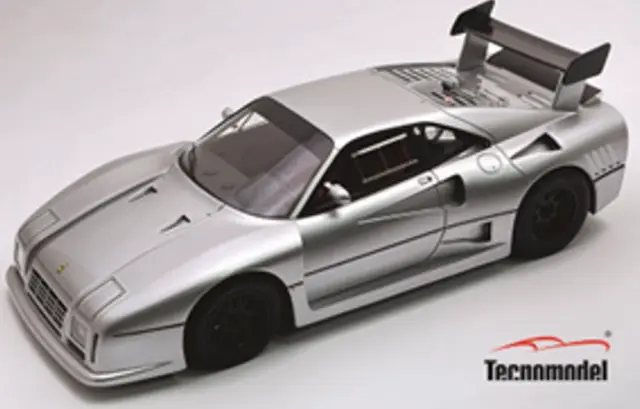 [予約] テクノモデル 1/18 フェラーリ 288 GTO エヴォルツィオーネ 1985 ニュルブルクリンクシルバー w/ブラックホイール　TM18-361F