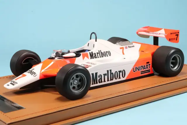 テクノモデル 1/18 マクラーレン MP4/1B No.7 1982 デトロイトGP ウィナー ジョン・ワトソン マルボロデカール添付　TM18-368BEX