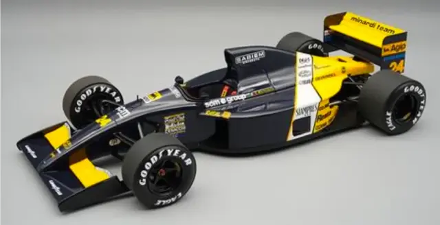 [予約] テクノモデル 1/18 ミナルディ M191 ベルギー GP 1991 No.24 ジャンニ モルビデリ　TM18-373A