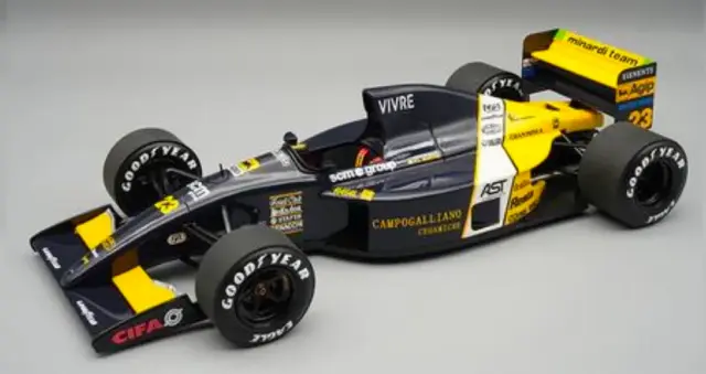 [予約] テクノモデル 1/18 ミナルディ M191 アメリカGP 1991 No.23 ピエルイージ マルティーニ　TM18-373C