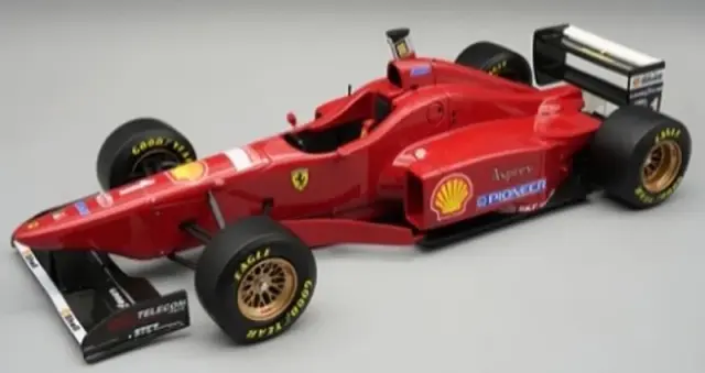 [予約] テクノモデル 1/18 フェラーリ F310 イタリアGP 1996 ウィナー ミハエル・シューマッハ デカール加工品　TM18-387CDC