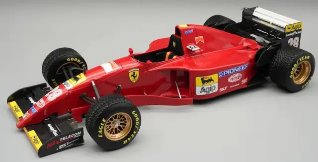 [予約] テクノモデル 1/18 フェラーリ 412 T2 モナコGP 1995 ゲルハルト・ベルガー デカール加工品　TM18-388BDC